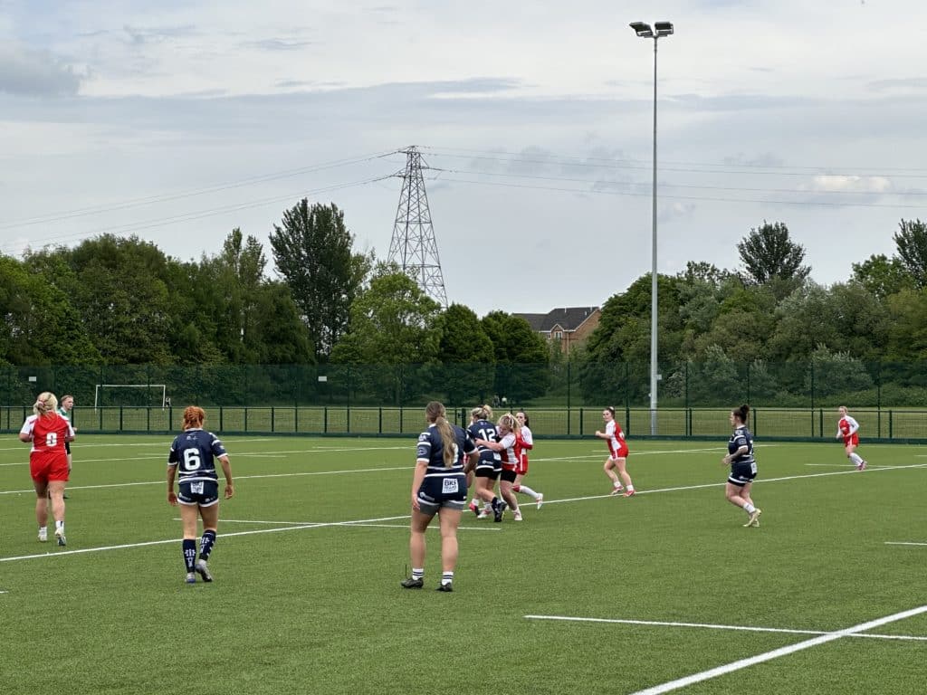 Hull KR vs Featherstone Rovers for the Nines tournament 2023